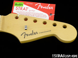 2017 American Fender ELITE Stratocaster Strat NECK USA Compound Radius, Maple