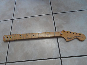 Vintage 1972 Fender Stratocaster Maple Guitar Neck USA