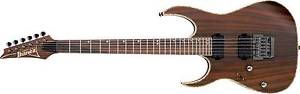 Ibanez RG721RWL-CNF Dunkelgrau Braun Flach Linkshänder Premium E-gitarre
