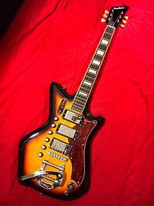 AIRLINE® '59 3P DLX by Eastwood - w/ Sunburst Finish And DELUXE Hard Shell Case