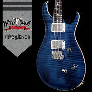 PRS Wild West Guitars Special Run CE 24 Flame Maple Top and 57/08 PU Whale Blue