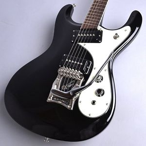 New Mosrite Super Excellent '65 Black electric guitar (Mosrite ) with hard case