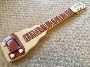 1950'S GIBSON BR-9 LAP STEEL WITH ORIGINAL TWEED CASE - P90!