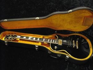 Gibson 1971 Les Paul Custom Black Electric Guitar Free shipping