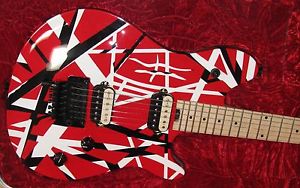 EVH Wolfgang Special Striped Guitar Limited Edition 1 of 60 Frankenstrat D-Tuna