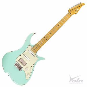 Vola Quaint MF Surf Green Relic Electric guitar Hand made in Japan