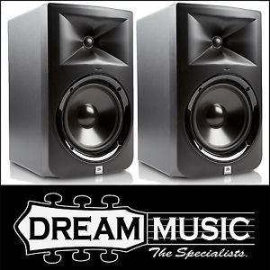 JBL LSR308 Active 2-Way 8" Studio Monitor Speakers ONE PAIR - RRP$899