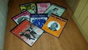 Lot of 32 Assorted Vintage Sheet Music Various Composers