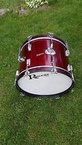 Vintage 60's Rogers 20" Red Sparkle Bass Drum