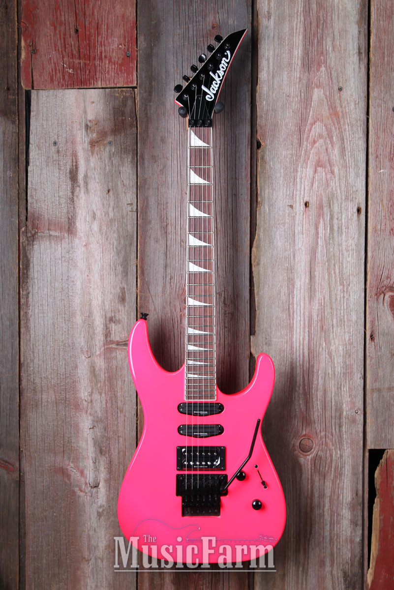 Jackson X Series Soloist SL3X Electric Guitar HHH Duncan Designed Neon Pink