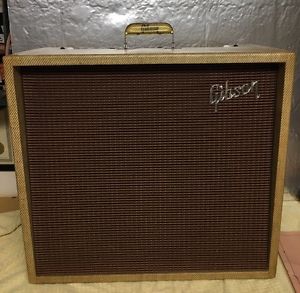 1960 Gibson GA-80 Tweed VariTone Amp, Museum Quality