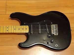 Left Handed 1983 Fender 2 Knob Stratocaster -Black