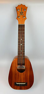 KoAloha KSM-03 Sopran Ukulele Pineapple Longneck Nr.2, Modell 2016, massives Koa