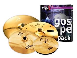 Zildjian A Custom Gospel Pack - 14''HH,17''CR,21''RD + 18''EFX