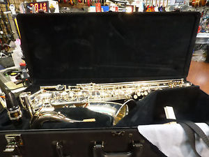Yamaha YTS-62 Professional Tenor Saxophone Silver Plated  Made In Japan & Case