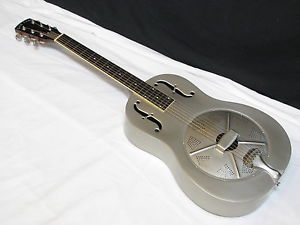GOLD TONE GRS metal-body round-neck RESONATOR slide GUITAR new