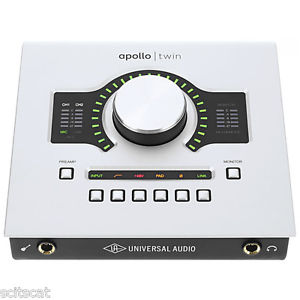 New Universal Audio Apollo Twin USB Desktop Interface w/ Realtime UAD Processing