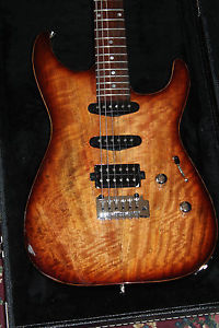 Lipe Virtuoso Electric Guitar Mango top Mahogany Body Coco Bollo FB Mint New!!