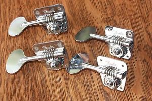 1966 1967 1968 left handed lefty Fender bass tuning pegs tuners Precision Jazz