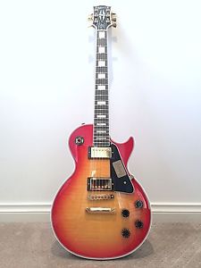 2014 Gibson Custom Shop Les Paul Custom in Figured Heritage Sunburst