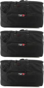 Gator Drum Bag w/ Divider System for Electronic Drum Se... (3-pack) Value Bundle