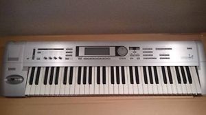 Used KORG synthesizer keyboard TRITON Le 61 EMS Free tracking ship
