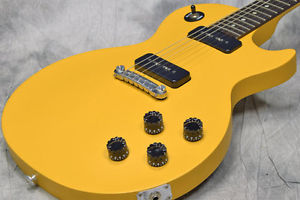 Gibson Les Paul Melody Maker 2014 Satin Yellow electric guitar Mahogany Meple