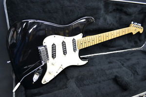 Fender USA American Standard Stratocaster Black Maple 2004 Made in USA E-Guitar