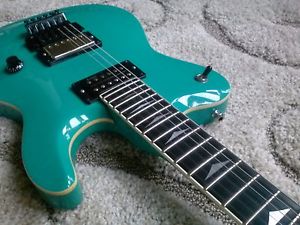 Rare prototype Barrington BRG-874C carved top Tele
