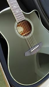 Breedlove Stage Black Magic Dreadnought Acoustic Electric Guitar
