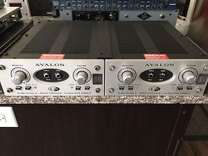 PAIR Avalon U5 Instrument DI and Instrument Preamp  pre-amp Tube US Seller