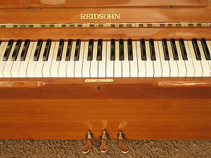 Reid Sohn Modern Upright Piano In High Gloss Finish - Delivery Possible