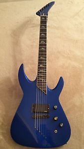 Roman Guitars Superstrat Blue Pearl EMG Pickup With Spin-o-Split Tone Control