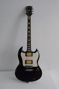 Early 70's Gibson USA SG Guitar. Customised with split humbuckers