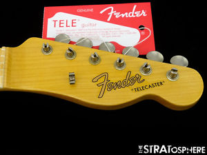 Fender Custom Shop Postmodern Relic Telecaster NECK & TUNERS Tele Maple/ '51 