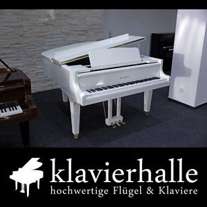 Sehr schöner Kawai Flügel, Modell KF-1, weiss poliert - Bj.1993 ★ Top-Zustand