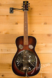 Lebeda Basic Resonator Guitar Laminated Birch with Brownburst Finish Pre-Owned