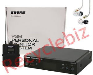 Shure PSM 300 PSM300 Personal Monitor System Wireless In Ear IEM P3TRA215CL -G20