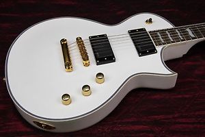 New ESP LTD EC-1000 T/CTM Snow White Electric Guitar Authorized Dealer