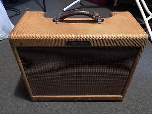 Vintage 1956 Fender Deluxe Tweed Amplifier, Original 5E3 one owner super clean