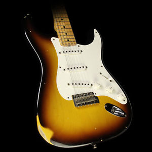 Used 2000 Fender Custom Shop '56 Relic Stratocaster Electric Guitar 2-T Sunburst