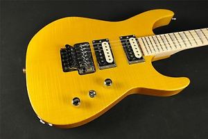 Jackson Custom Shop Dinky DK1 Flame Maple Top - Satin Caramel (653)