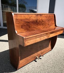 Super! Small Small Kemble/Brinsmead 6 Six Octave Upright Piano Walnut NICE!