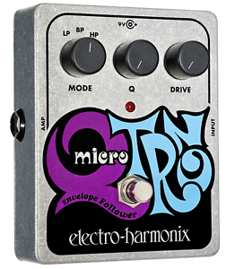 NEW Electro Harmonix EHX XO Micro Q-Tron Envelope Filter Nano Guitar Pedal