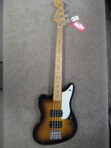 NOS 2012 Fender Pawn Shop Reverse Jaguar Bass New Old Stock 3TSB
