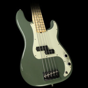 Fender American Professional Precision Bass V 5-String Electric Bass Olive
