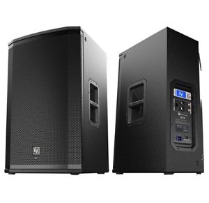 2 Electro-Voice ETX-15P 15” Two Way Powered/Active Loudspeaker new-Sealed