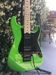 Charvel SoCal Pro Model 2016 Slime Green Electric Guitar