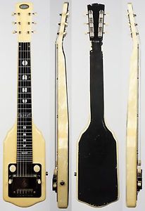 1956 Oahu Chicagoan Lap Steel Hawaiian Guitar, National Valco Supro w/Case