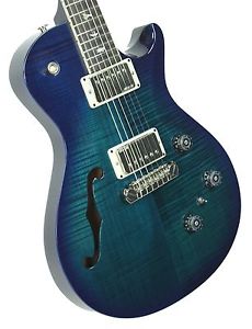 Paul Reed Smith P245 Semi Hollow 10 Top in Blue Burst w/OHSC